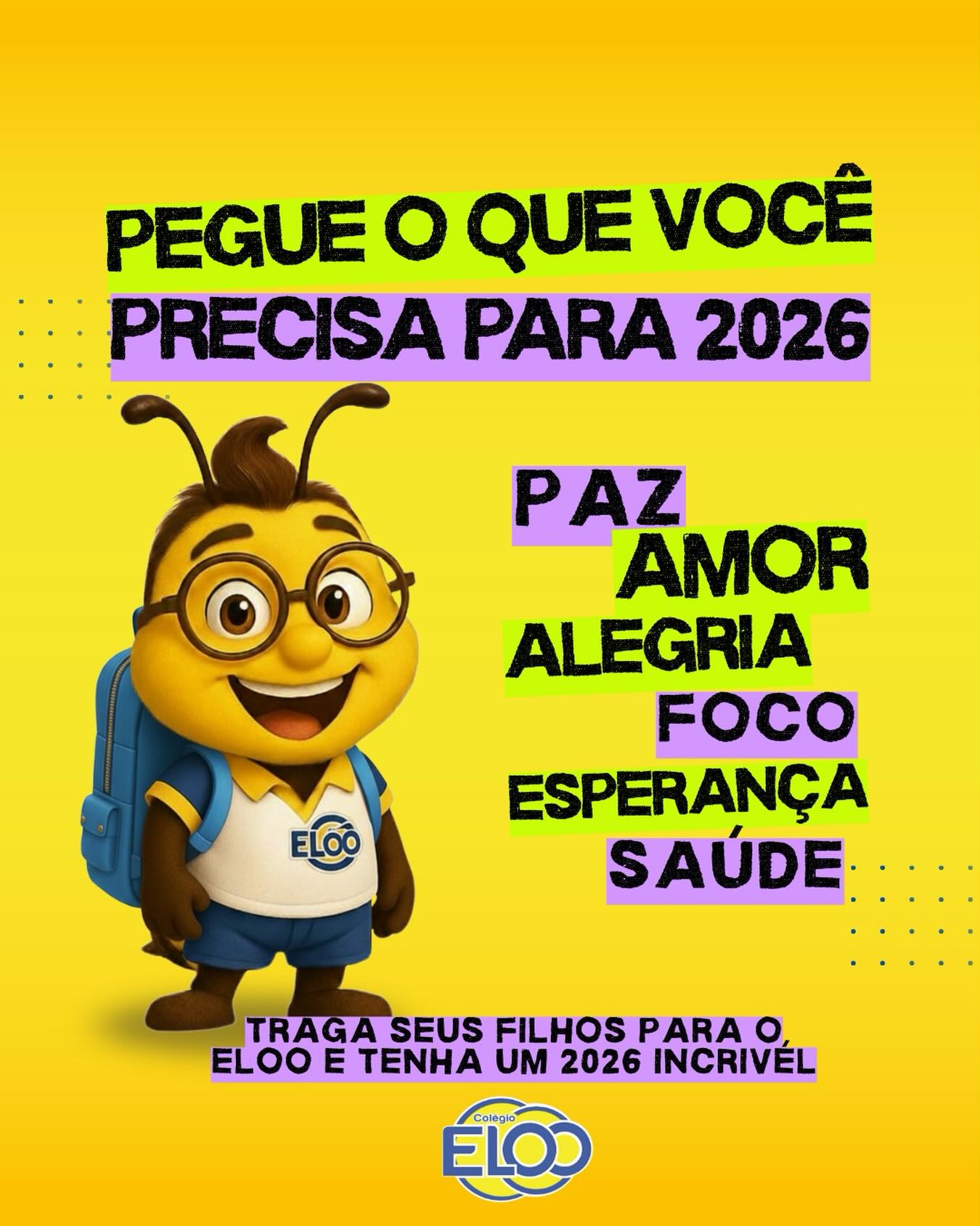 Colégio Eloo Iperó - Vem pro Eloo!! Estamos no inicio do ano letivo ...