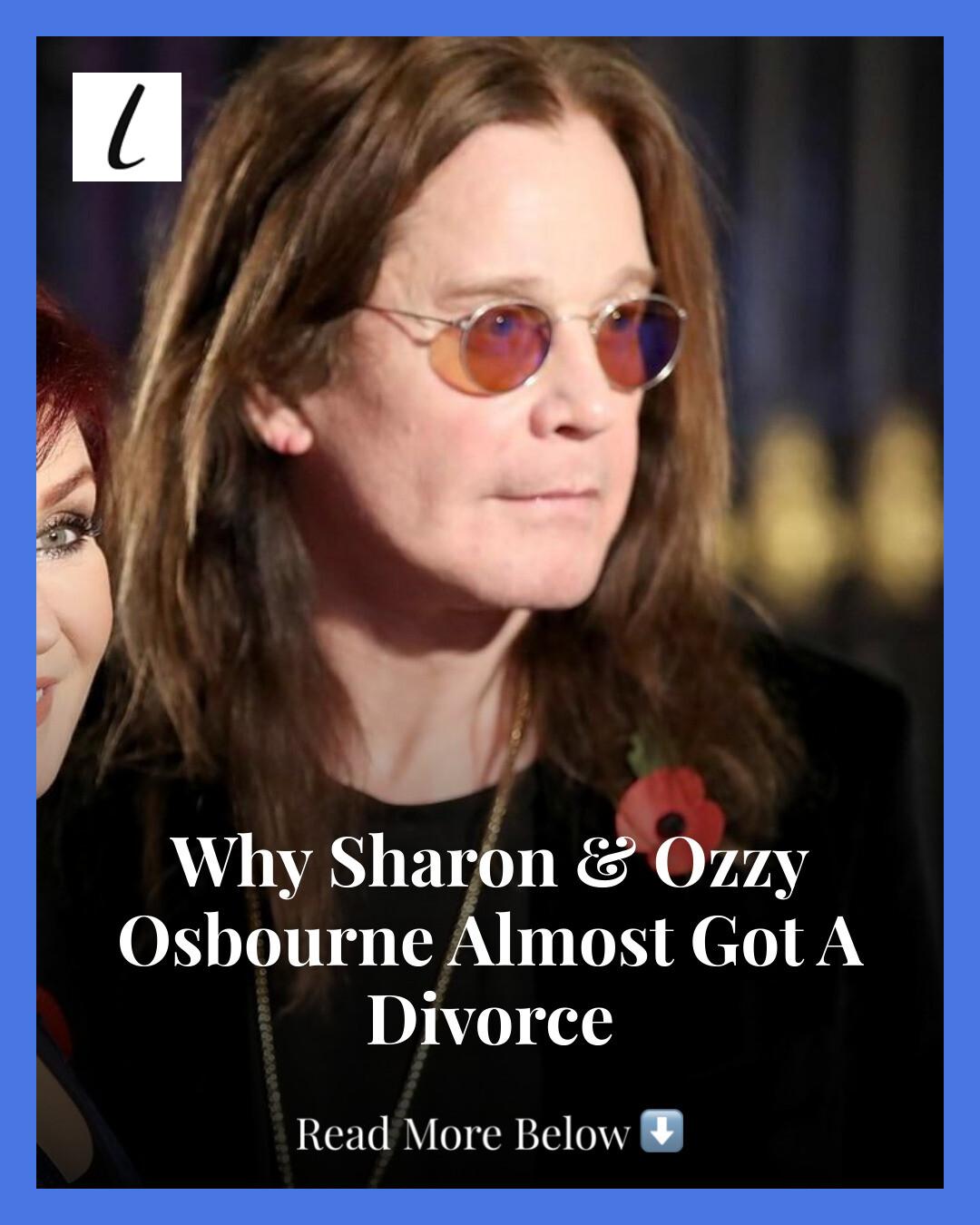 The List - Sharon and Ozzy Osbourne's decades-long marriage almost came ...