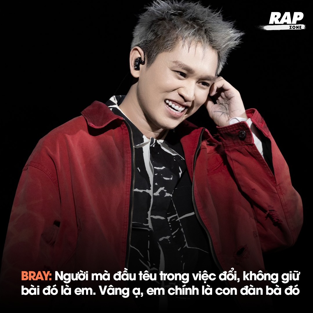 Rap - BRay: Người đậ.p demo xây lại, giữ mỗi tên bài hát của tác giả ...