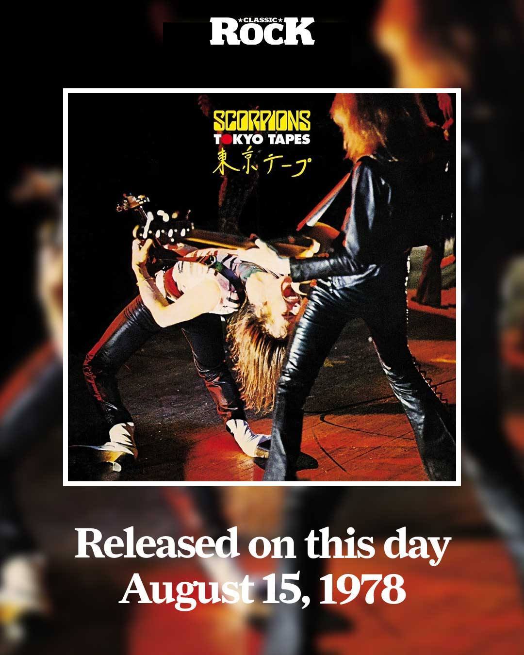 Forty-eight years ago today, Scorpions released their first live