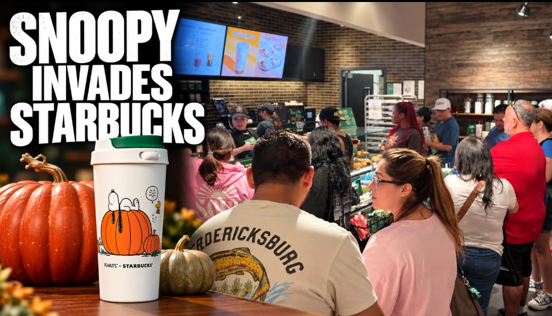 Snoopy fans, grab your coffee and go! ☕🐾 Starbucks has released