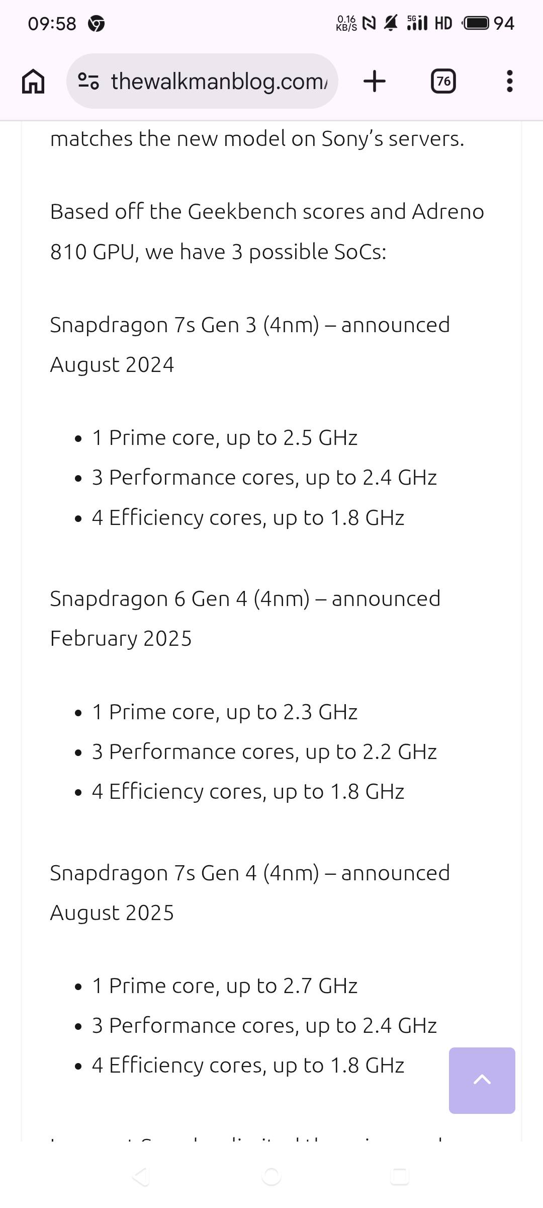 Sony Walkman NW-ZX900 specs and release