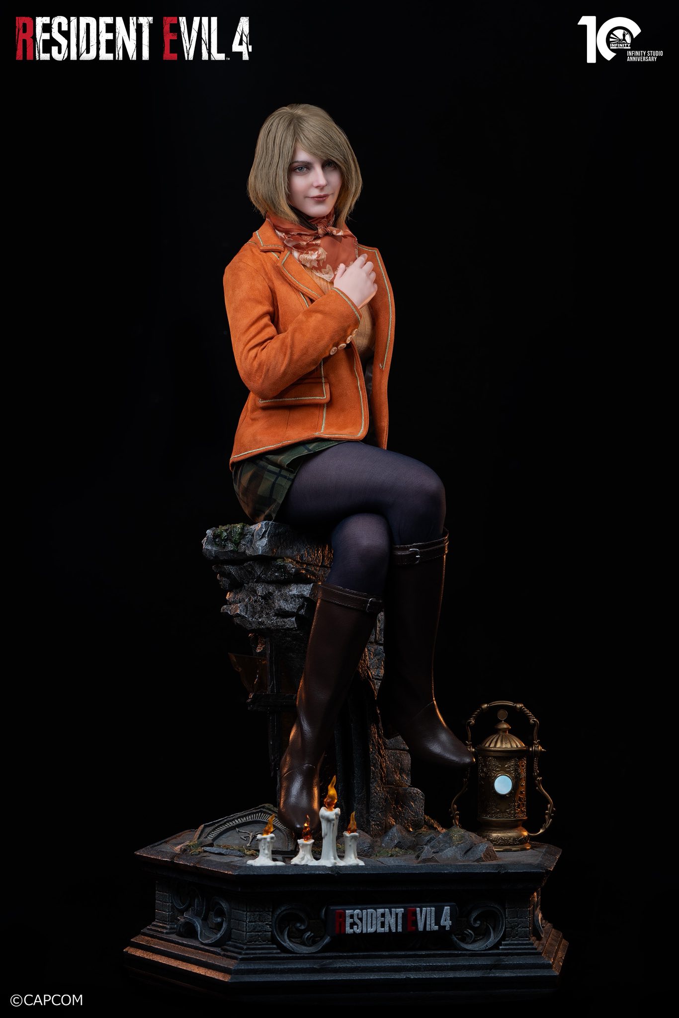Riding the hype of Resident Evil 9, the officially licensed 1/2 