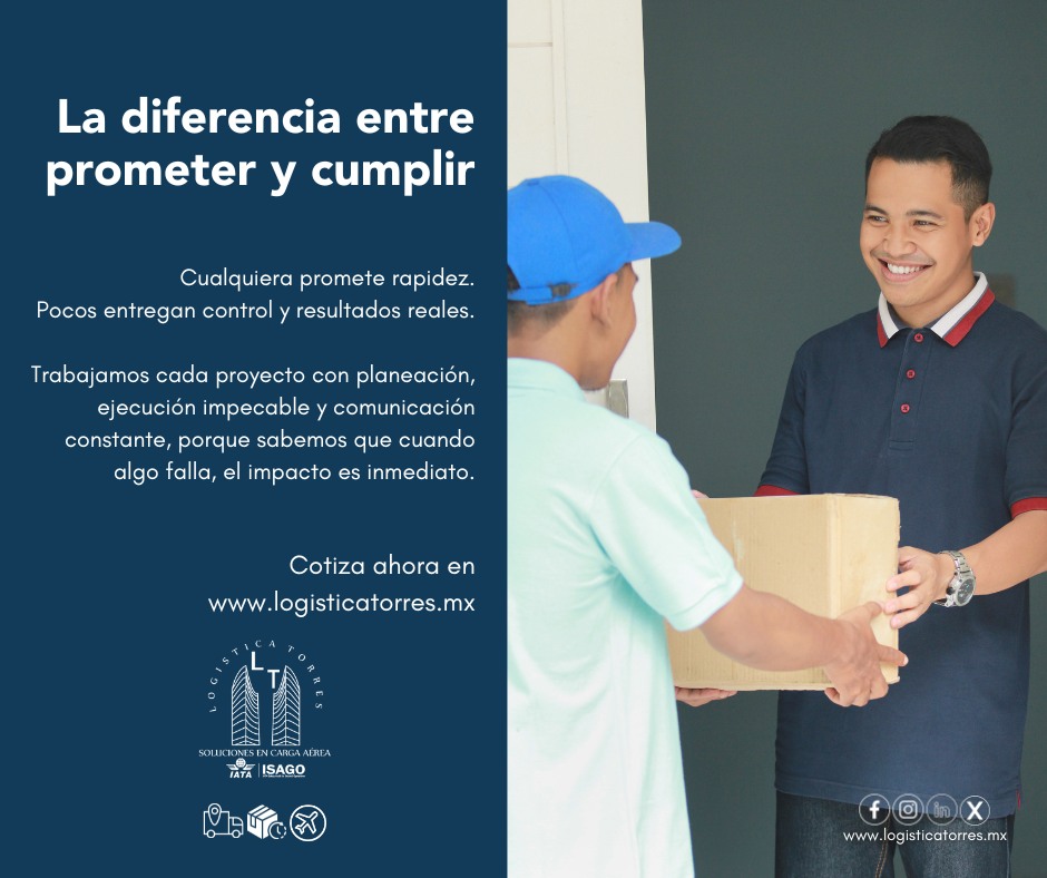 ⚡📦 La diferencia entre prometer y... - Logistica Torres | Facebook