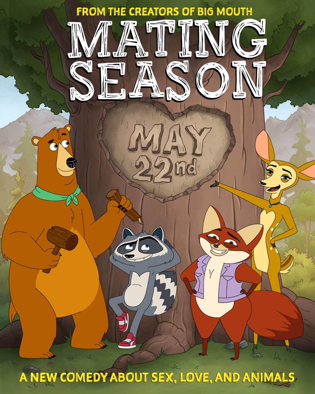 Nick Kroll - They finally let me be a raccoon. Mating... | Facebook