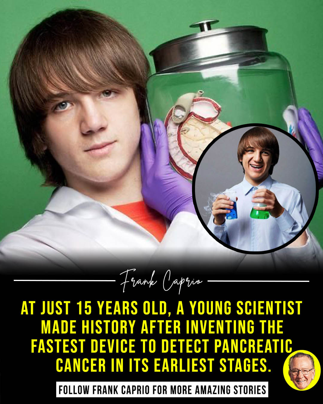 At age 15, high school student Jack Andraka gained international