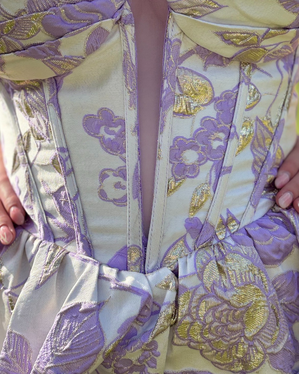ballerina style homecoming dress Lilac with vibes for Hoco 2026 Spaghetti Straps