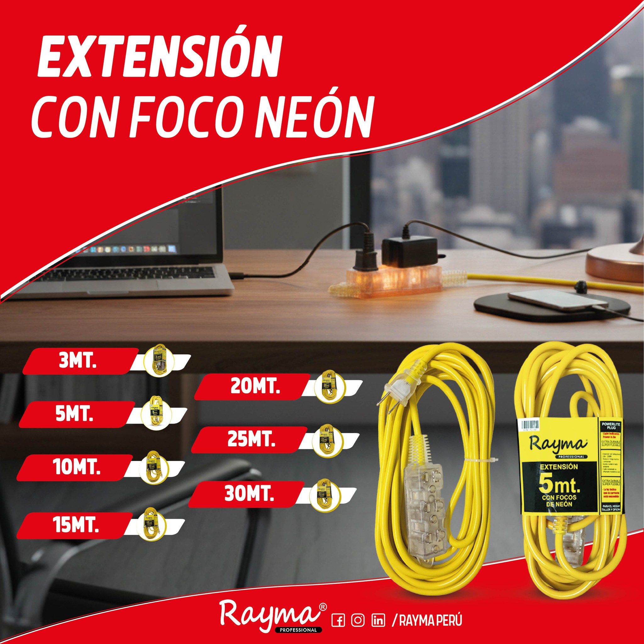 Rayma SAC - 🔌⚡ Extensiones RAYMA para todo tipo de... | Facebook