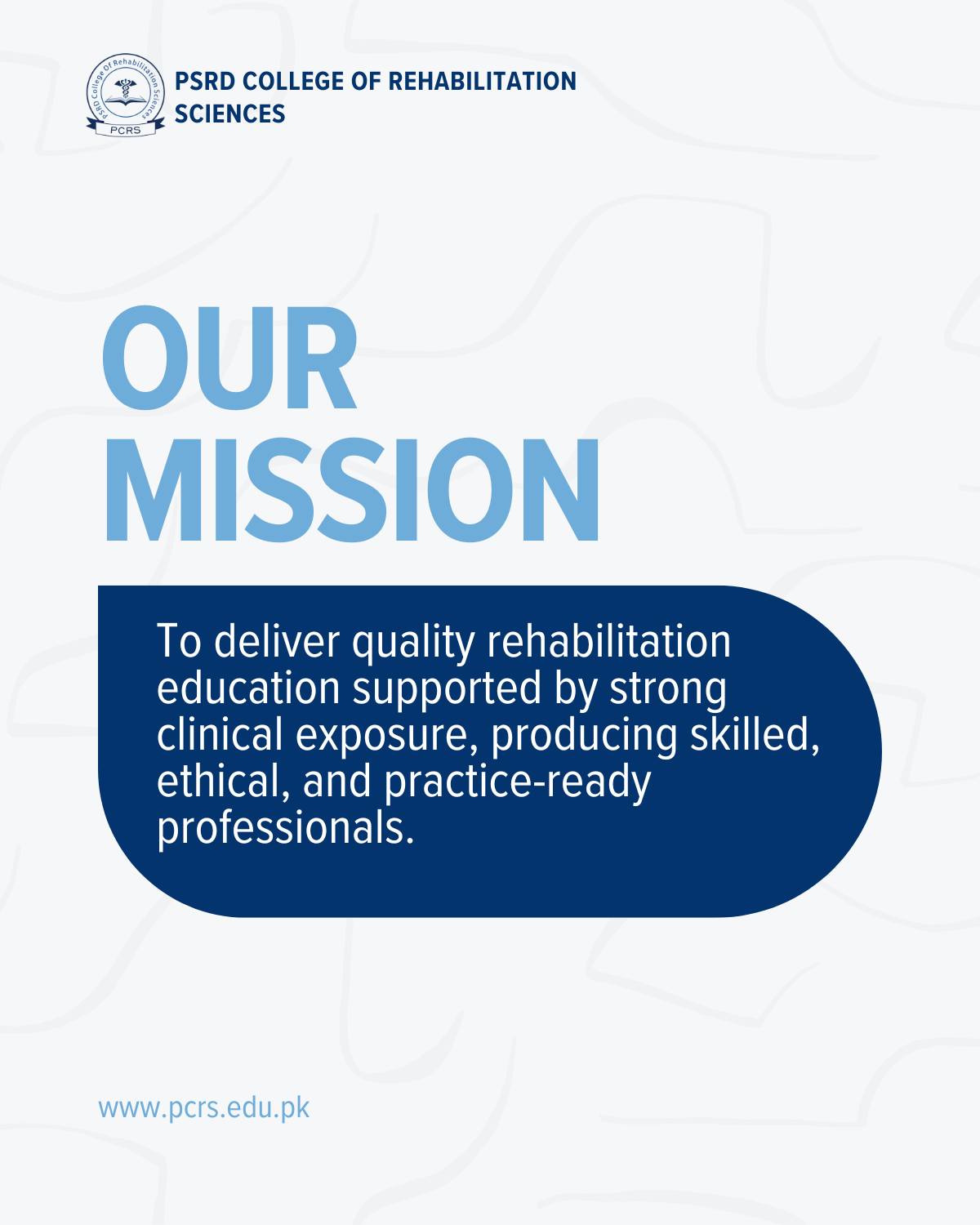 PSRD College of Rehabilitation Sciences | Lahore