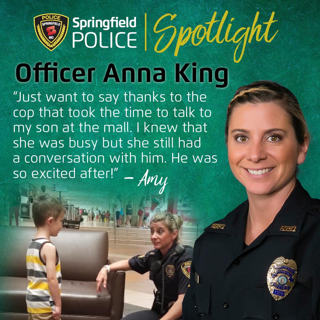 ⭐️SUNDAY SPOTLIGHT⭐️... - Springfield, MO Police Department | Facebook