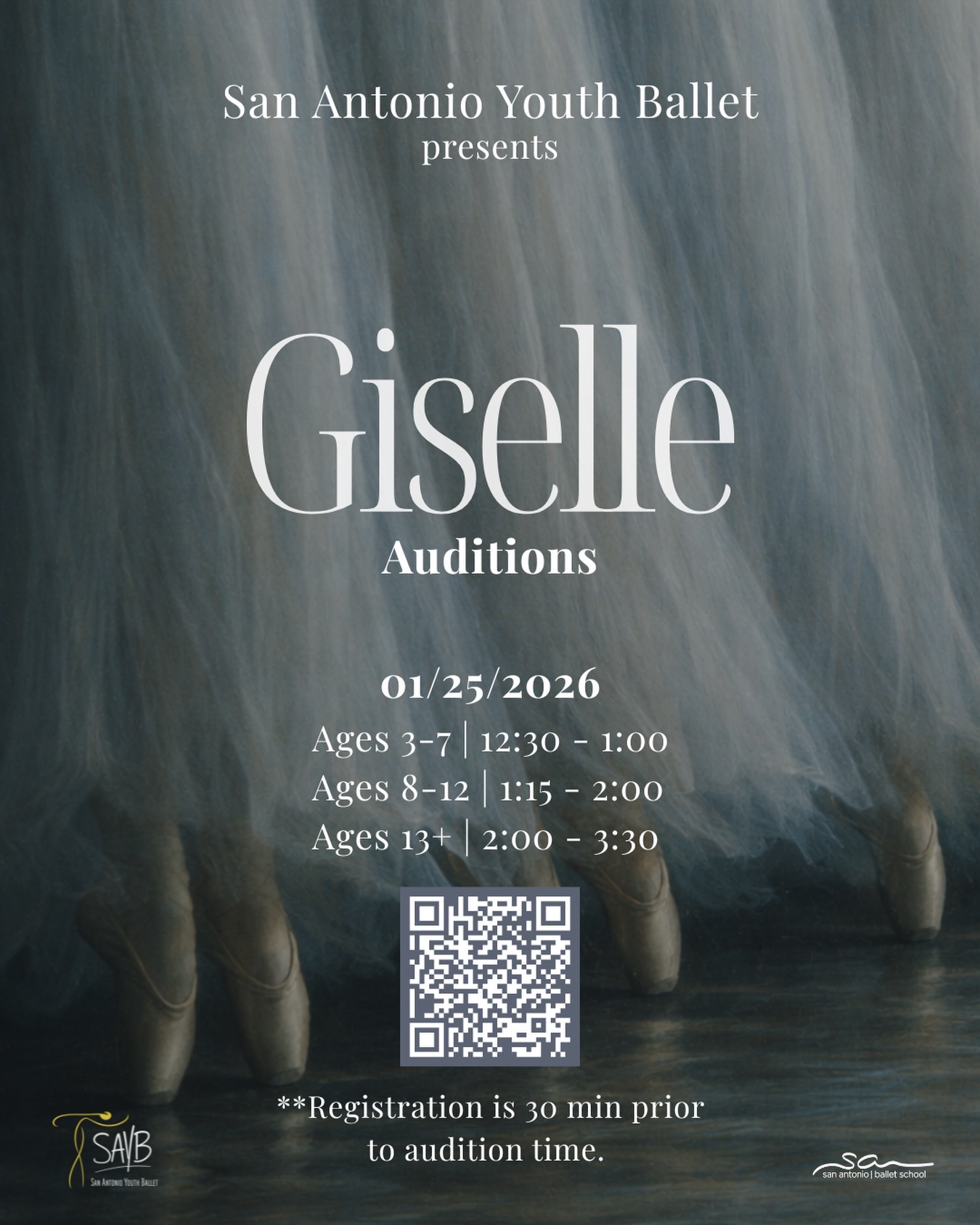 San - 🩰 San Antonio Youth Ballet Presents: Giselle 🩰 Auditions are here ...