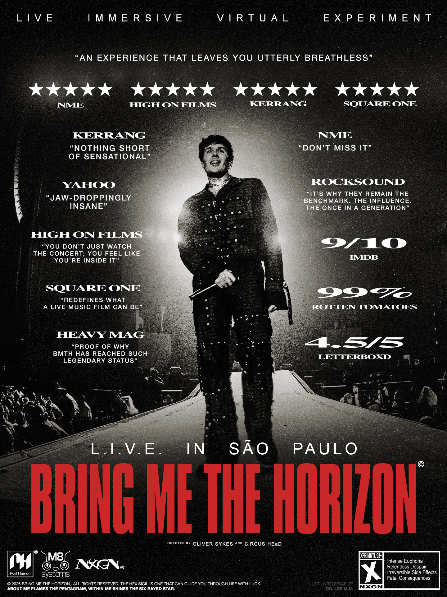 reactions are in. went fckin hard. L.I.V.E. In São Paulo DVD 