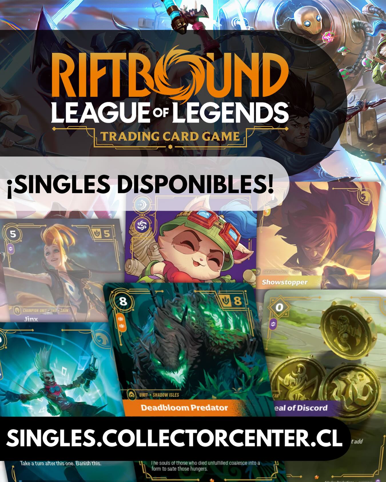 Collector - ¡Ya tenemos disponible singles de Riftbound en web ...
