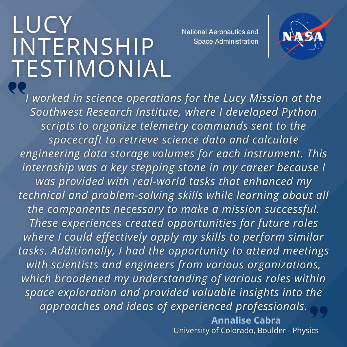 NASA L' SPACE Program | Tempe AZ