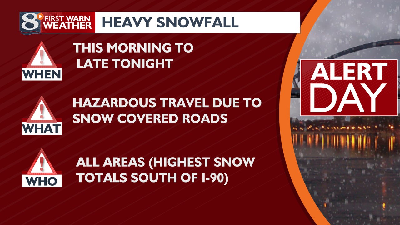 The ALERT DAY continues for this... - News 8 Now / News 8000 | Facebook
