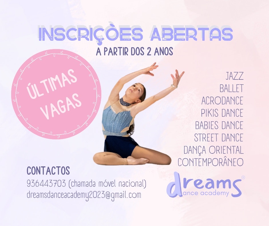 🌟 ÚLTIMAS VAGAS – DREAMS DANCE... - Dreams Dance Academy | Facebook