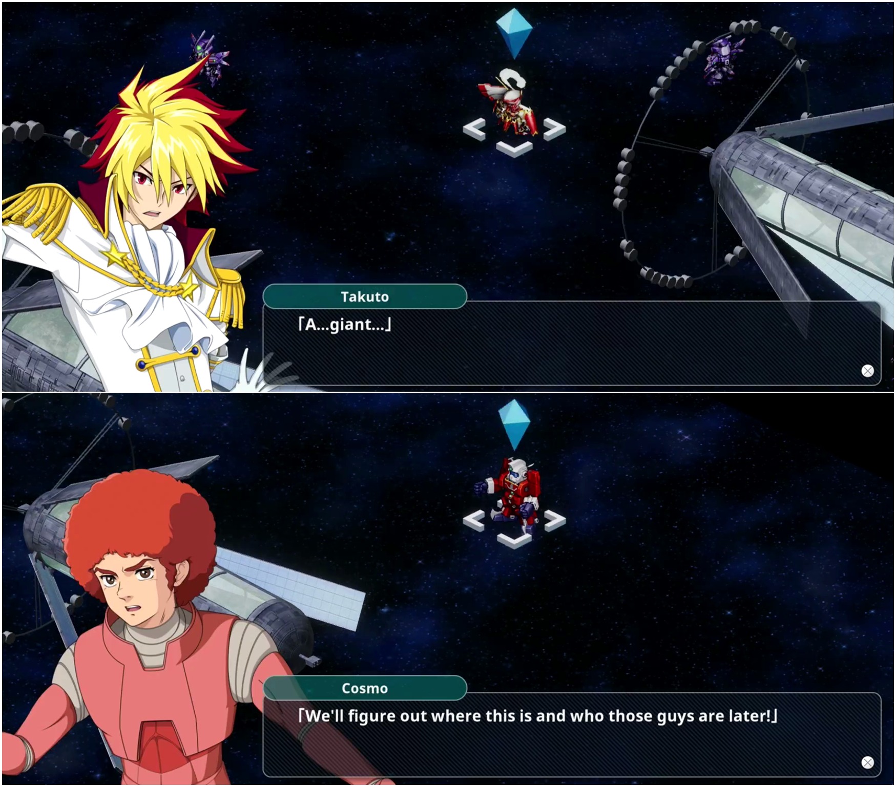 SRW Y: Takuto (The Galactic Pretty Boy, STAR DRIVER) meets the 
