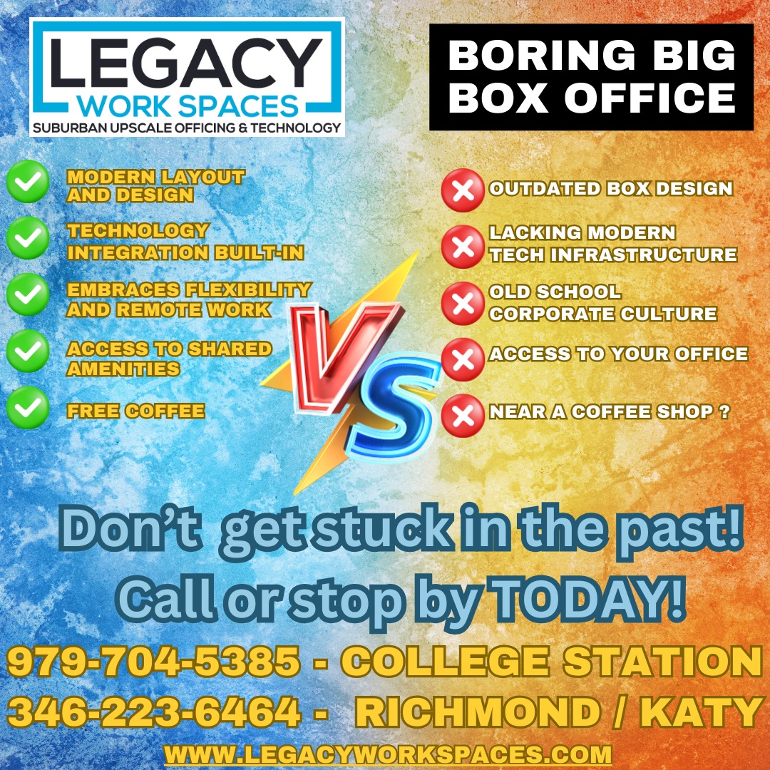 Legacy Work Spaces | College Station TX