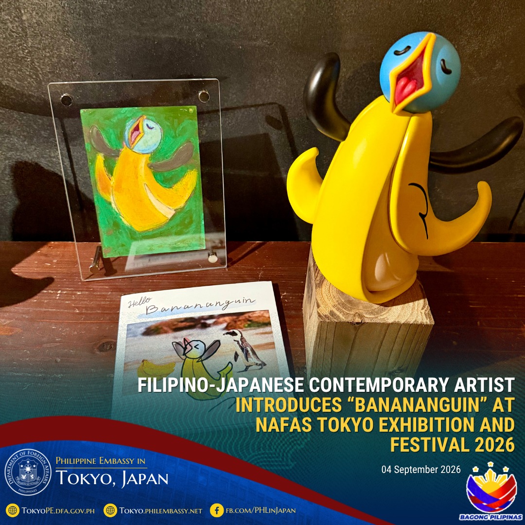 PH DONATES UN80 COMMEMORATIVE STAMPS TO POSTAL MUSEUM JAPAN