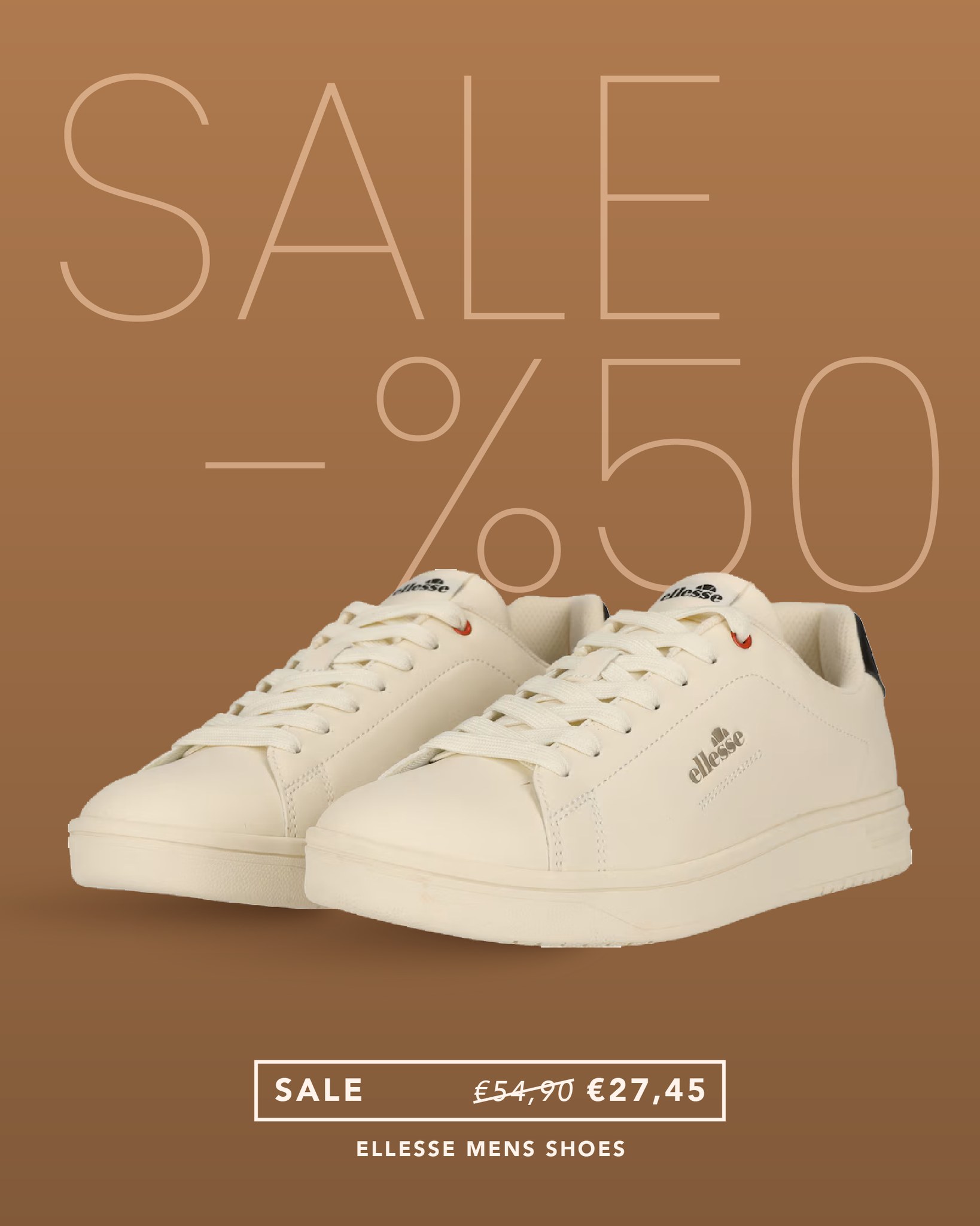 The Ellesse Men's Shoes in Off White bring a clean, sporty finish to your everyday looks. A versatile choice that pairs easily with denim, chinos and your favourite casual outfits. Available now