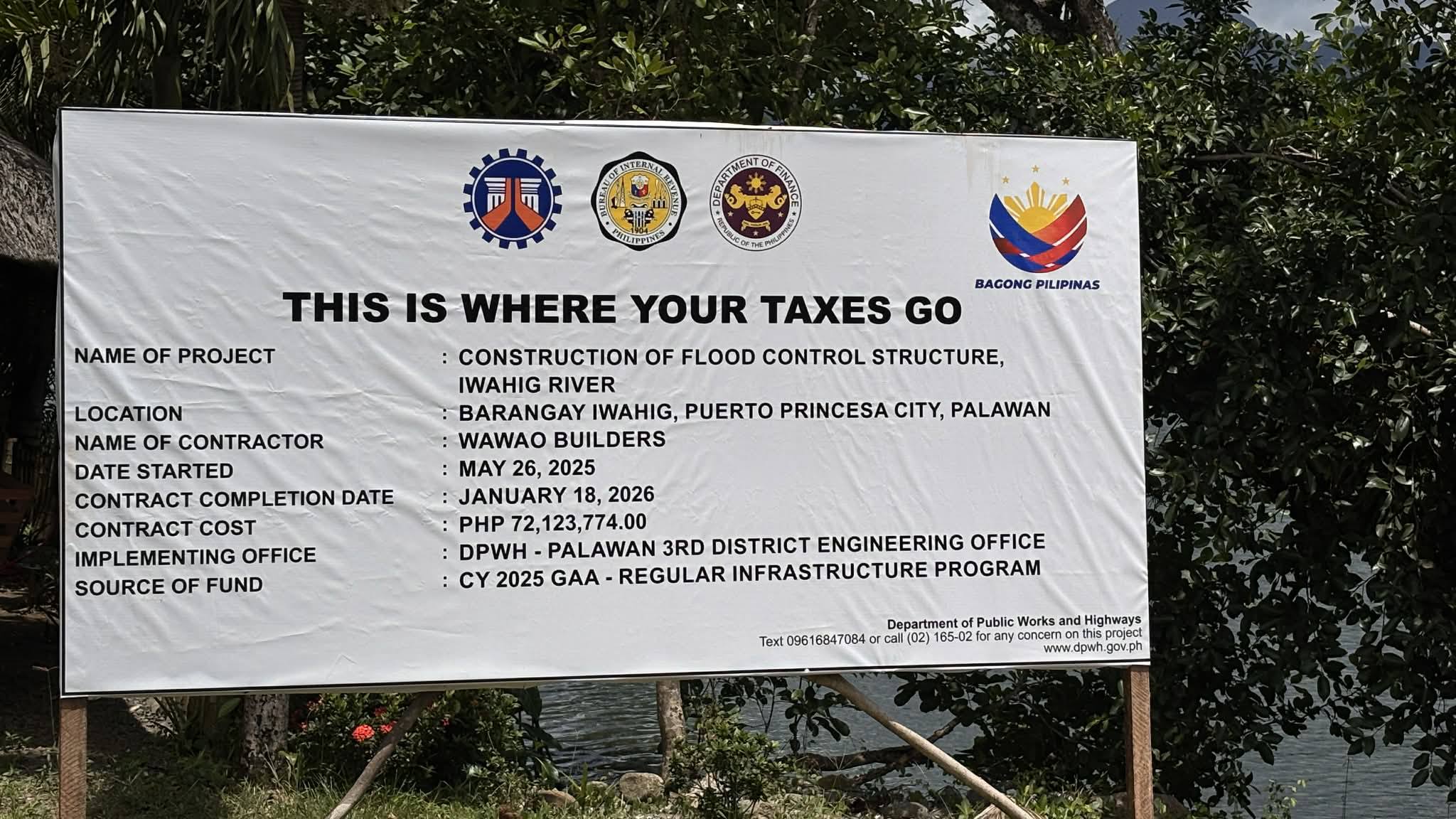 Radyo Palaweño - Flood Control Project ng Wawao Builders... | Facebook