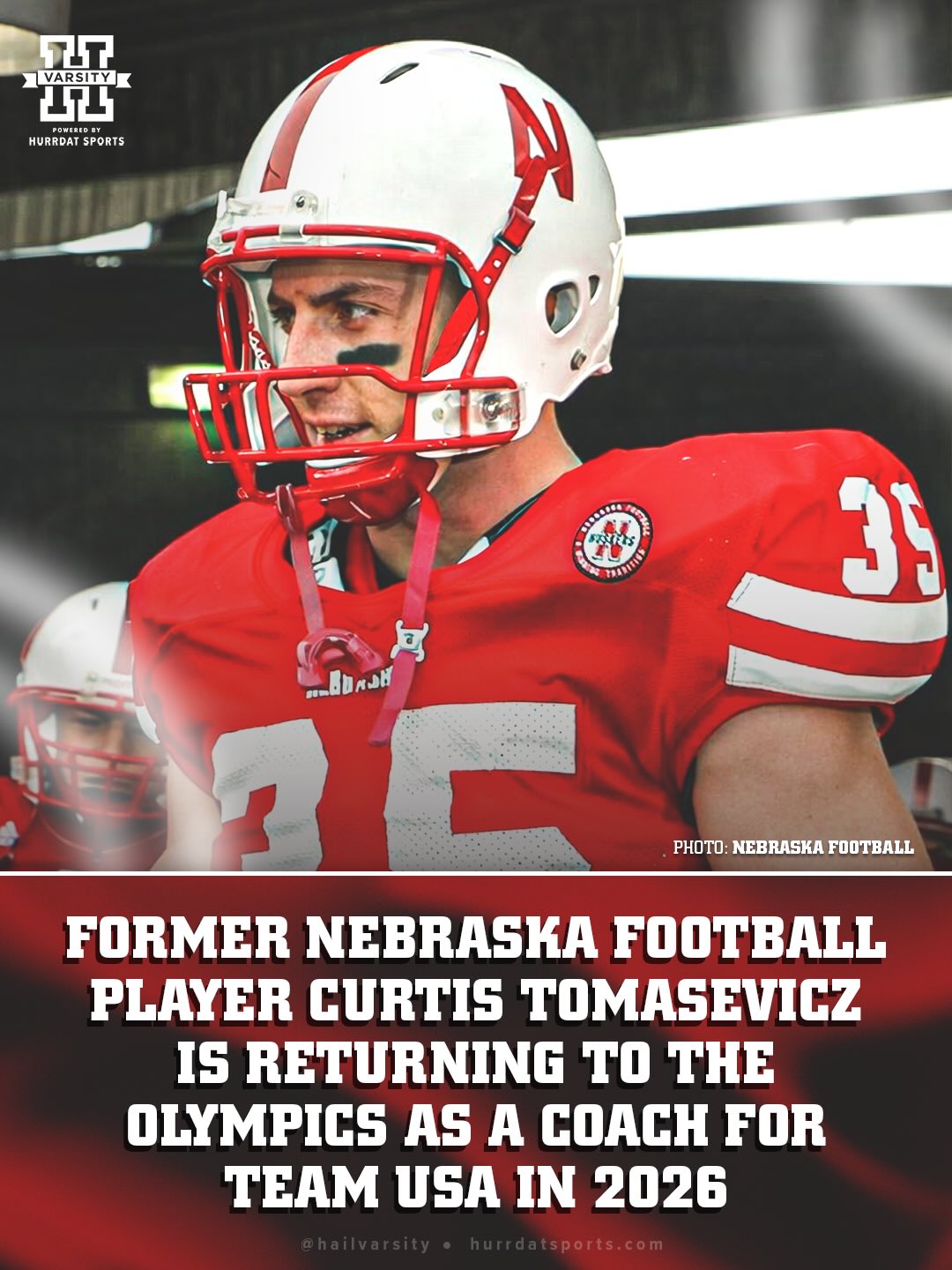 Hail Varsity - A former Husker is representing Team USA in... | Facebook