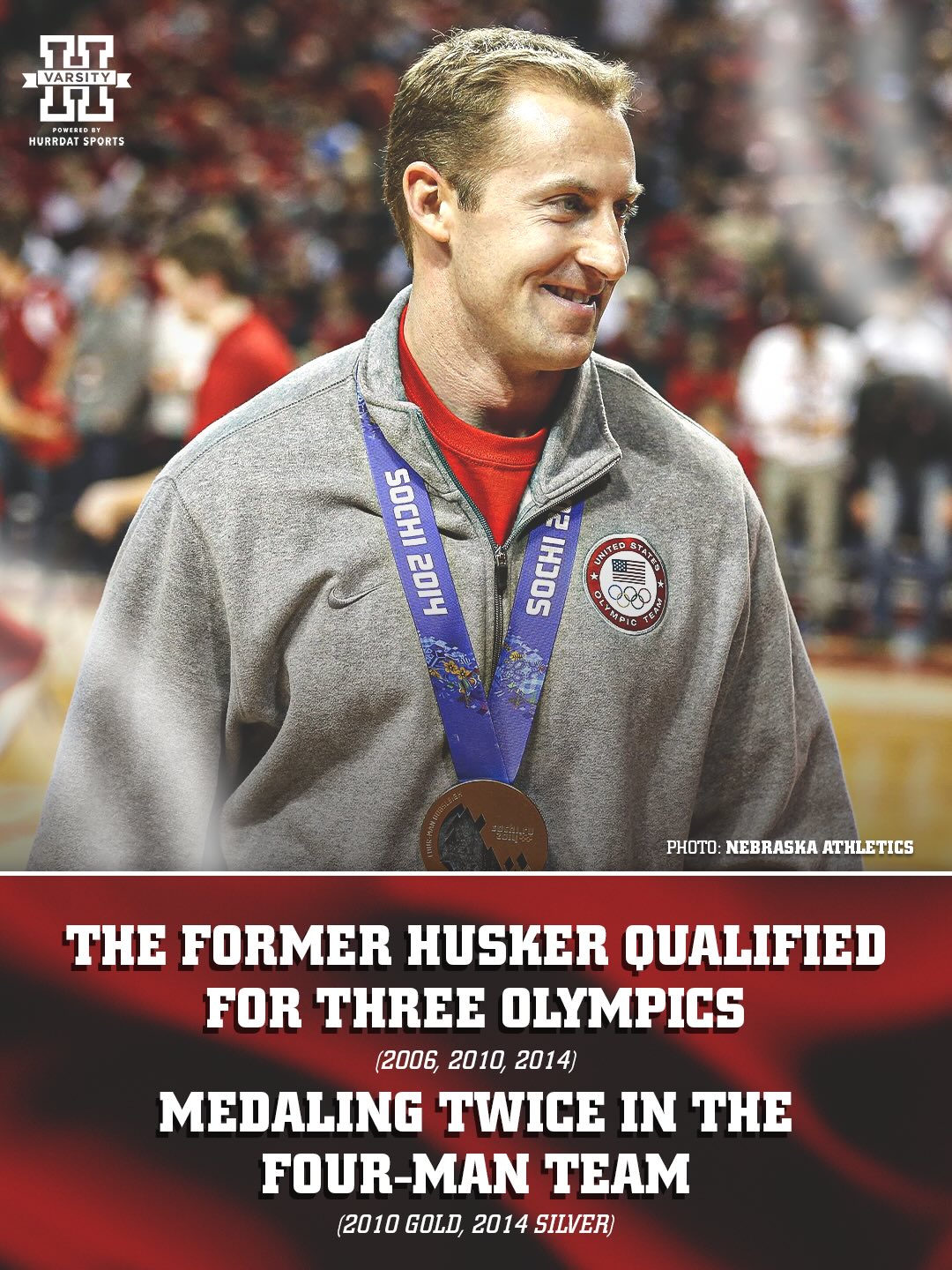 Hail Varsity - A former Husker is representing Team USA in... | Facebook
