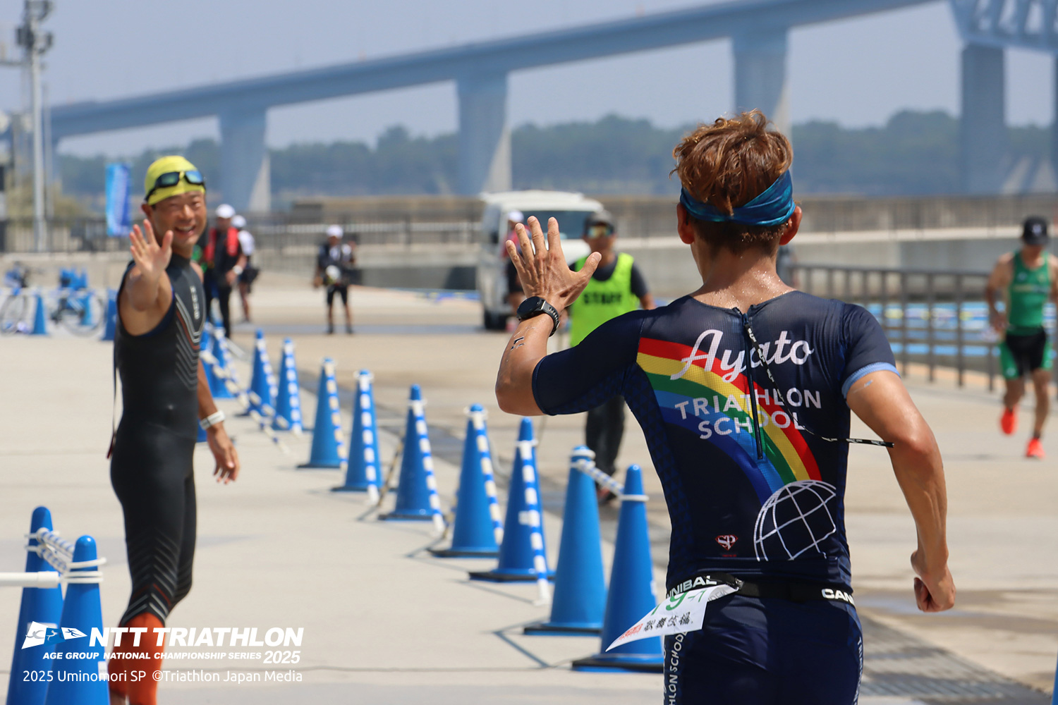 Triathlon - 2025年の #トライアスロンエイジNCS チャンピオンに輝いた