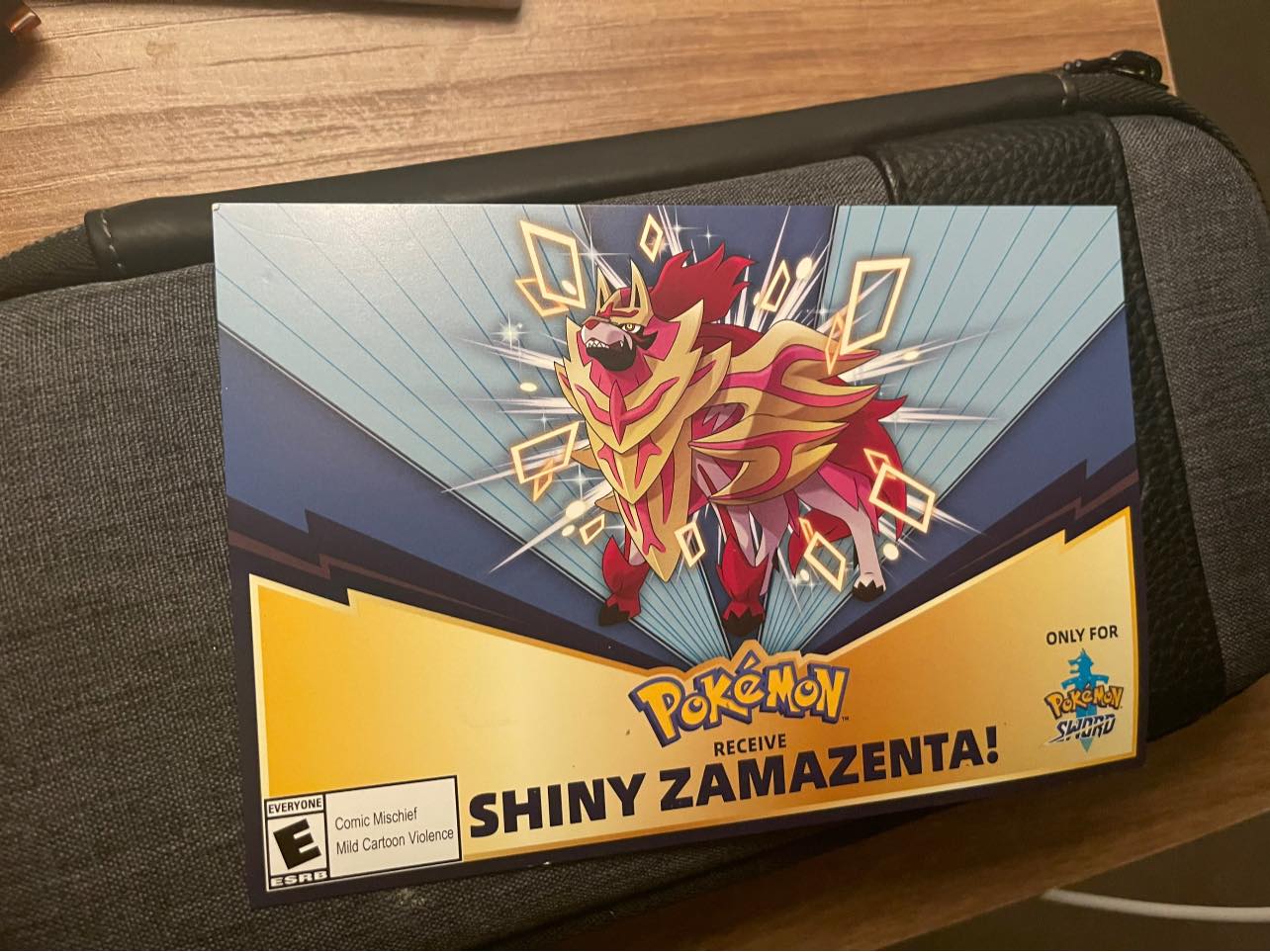 Shiny Japan Zamazenta & Zacian Gamestop Event Pokemon For Scarlet & Violet