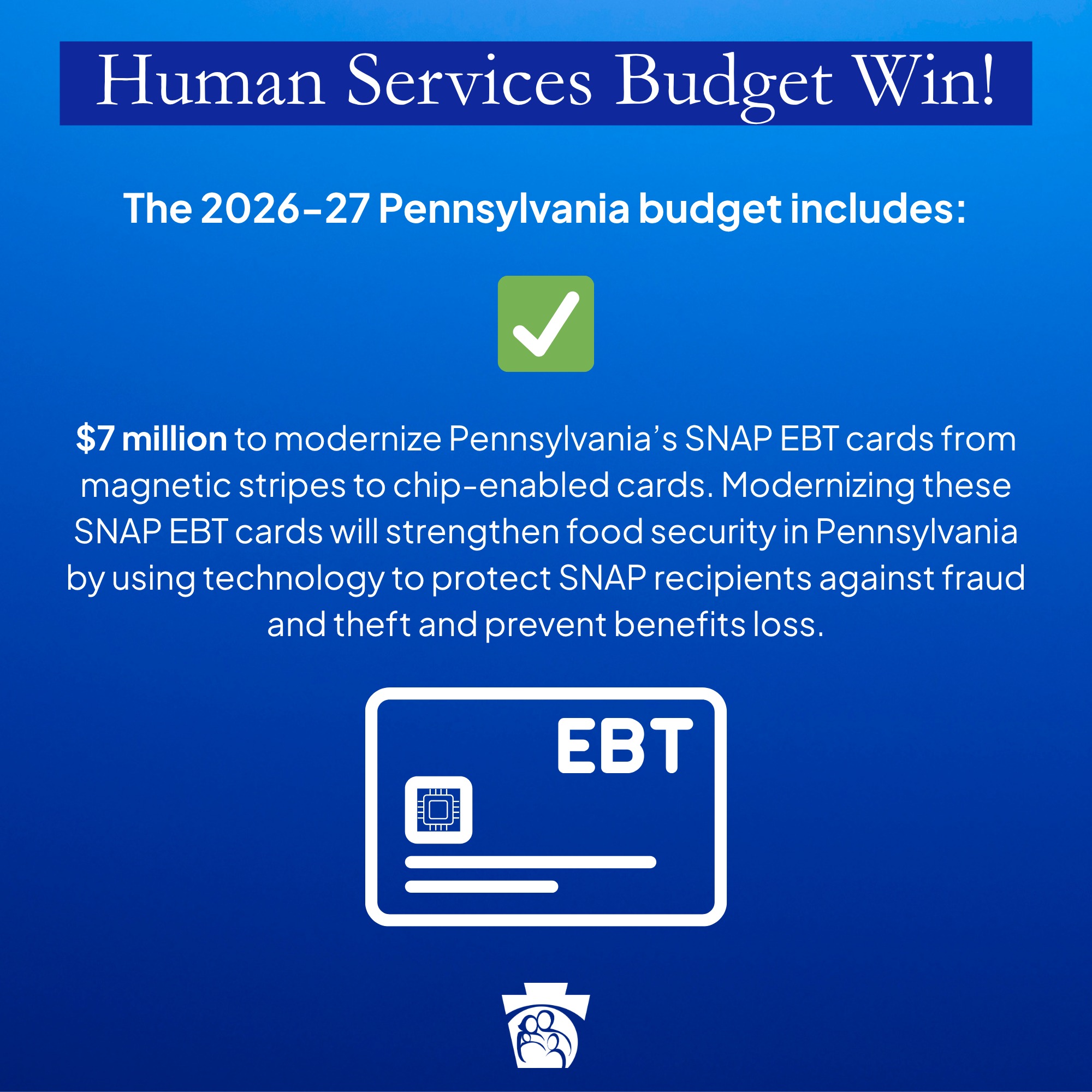 その他 New Federal Budget PSA9 INWO The 2026-27 Pennsylvania budget builds on Pennsylvania's progress