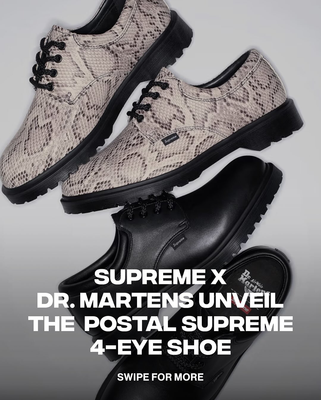 Supreme and Dr. Martens are back again The two have partnered on