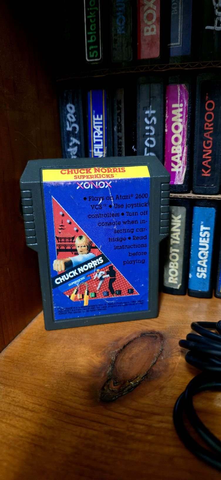 Xonox Double-ender cartridge Atari 2600 gameplay issues