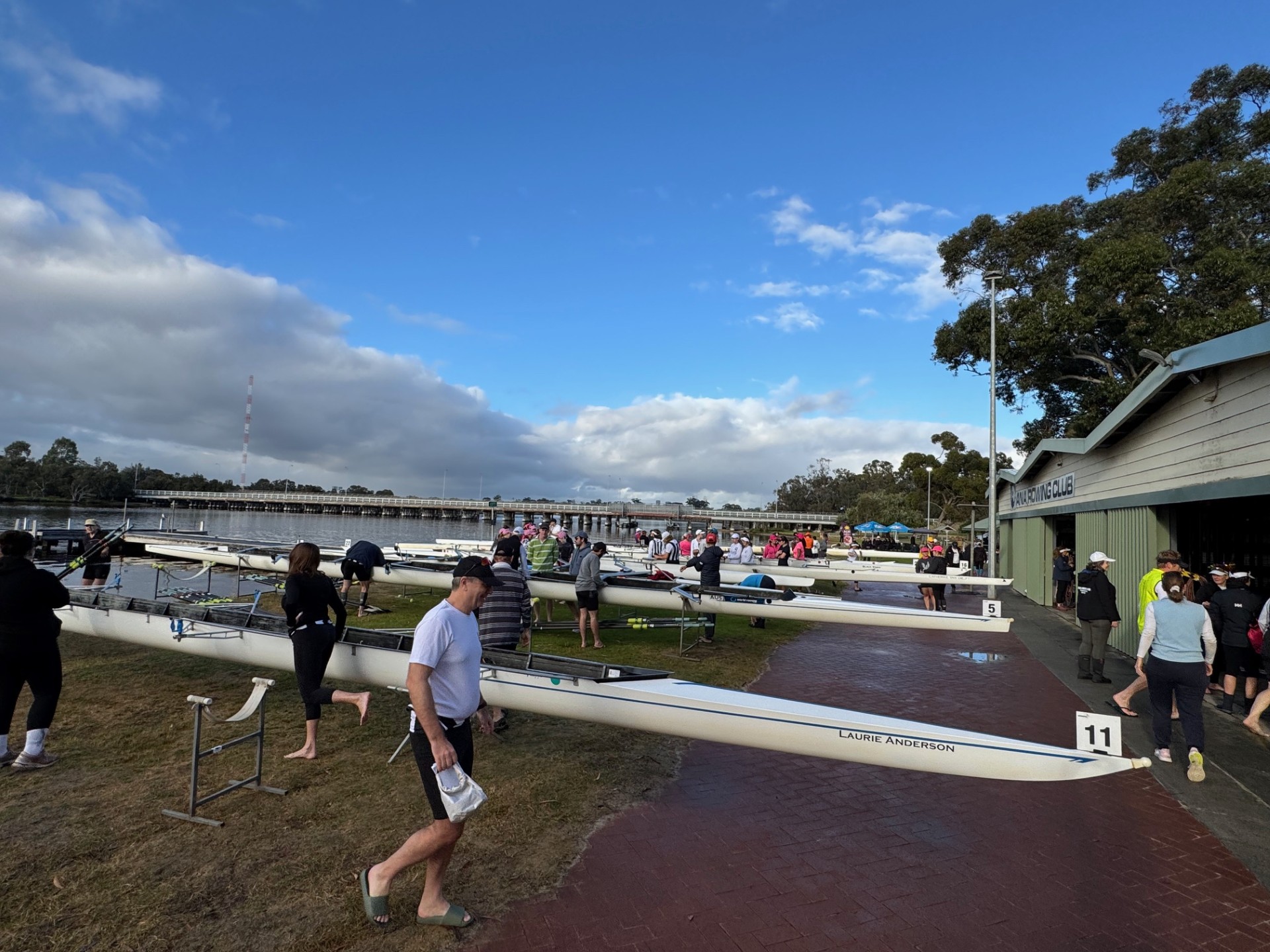 ANA Rowing Club - Despite a bit of rain, yesterday was a... | Facebook