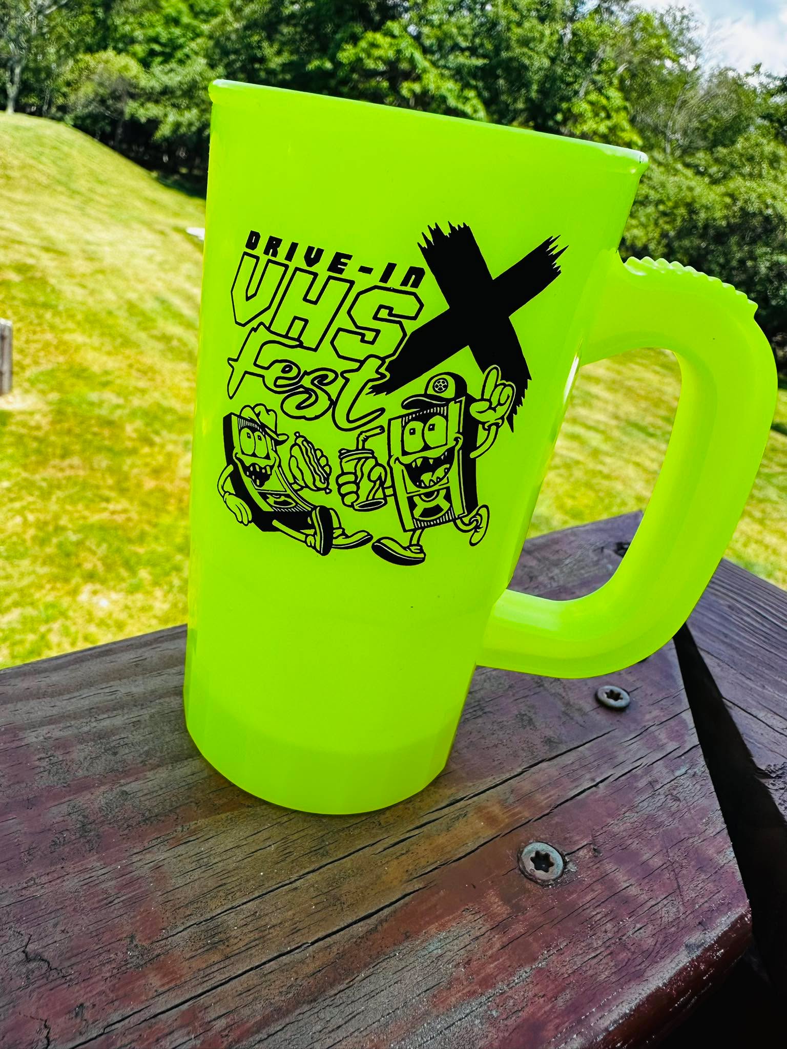 Hey, tapeheads! Check out our Drive-In VHS-Fest X souvenir cups