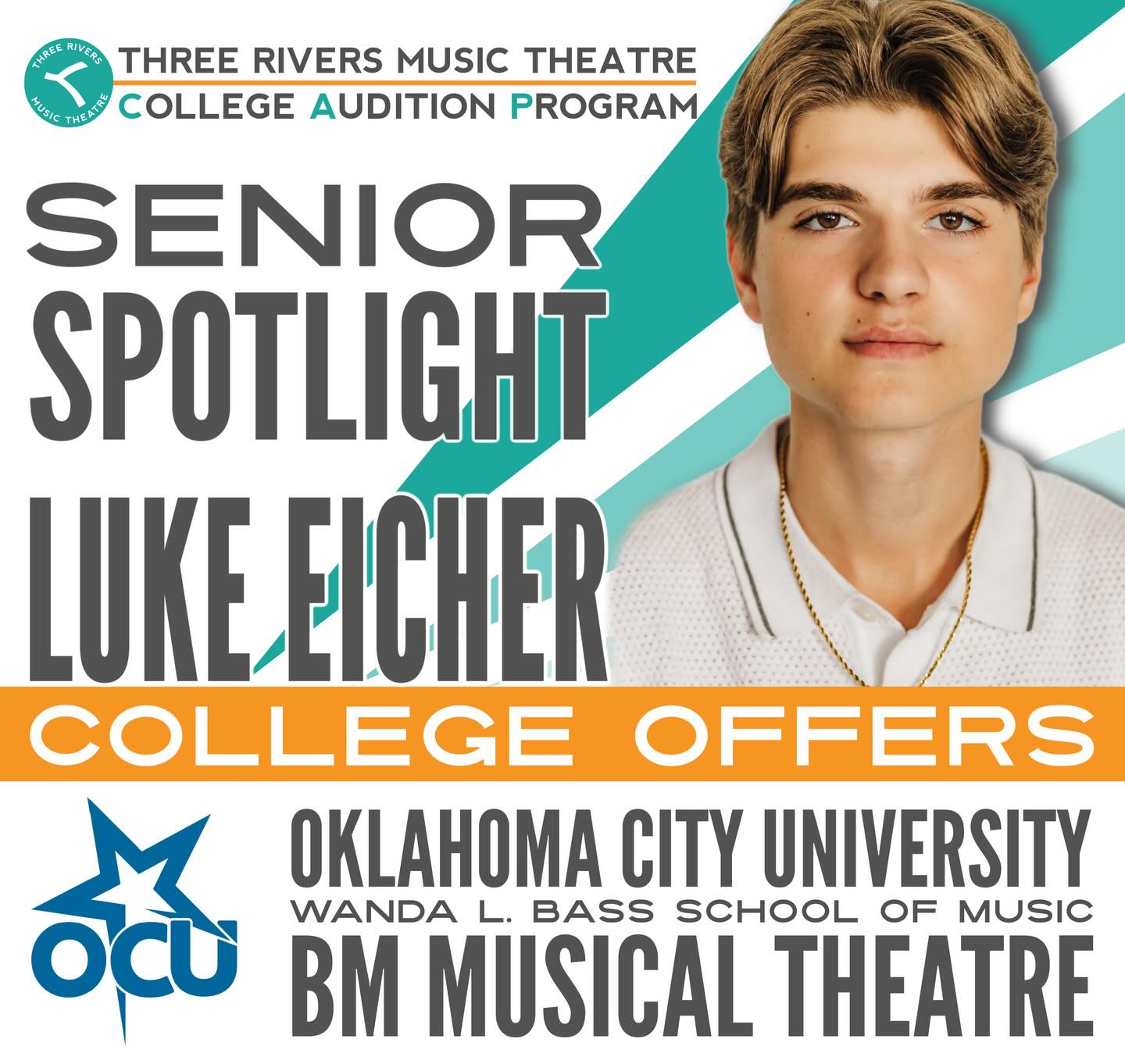 ⭐️SENIOR SPOTLIGHT!⭐️ Our... - Three Rivers Music Theatre | Facebook