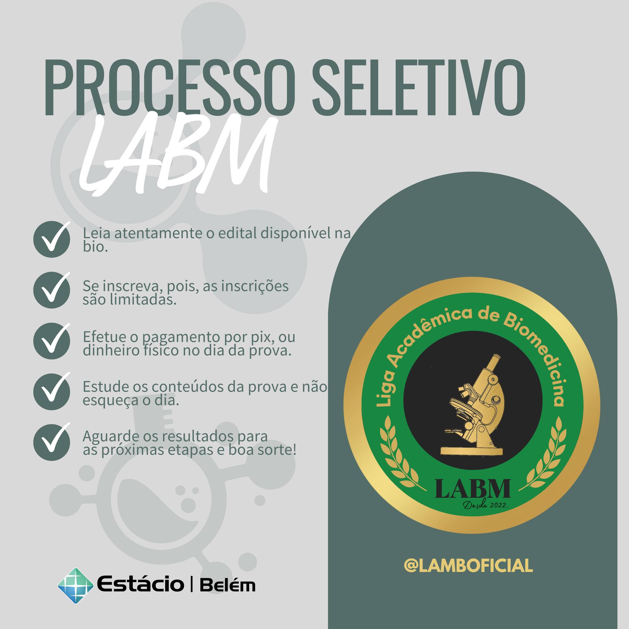 LABM - Liga Acadêmica de Biomedicina | Belém PA