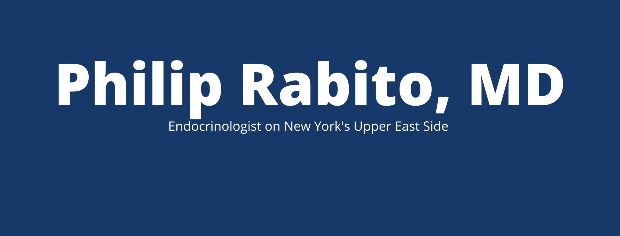 Philip Rabito, MD | New York NY