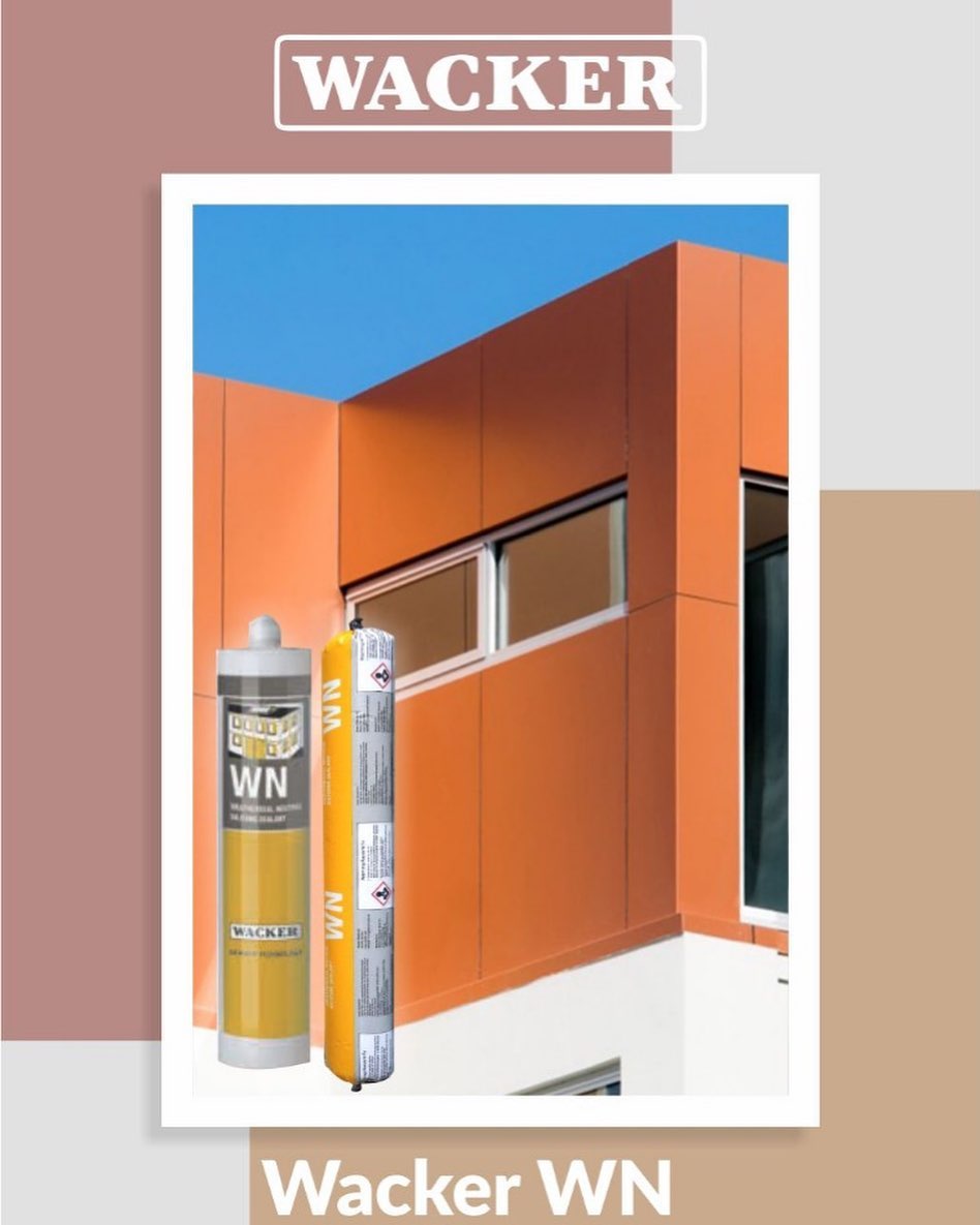 Image showcasing PT.Citra Prisma Mandiri - WACKER WN Silicone Sealant Weatherseal ...