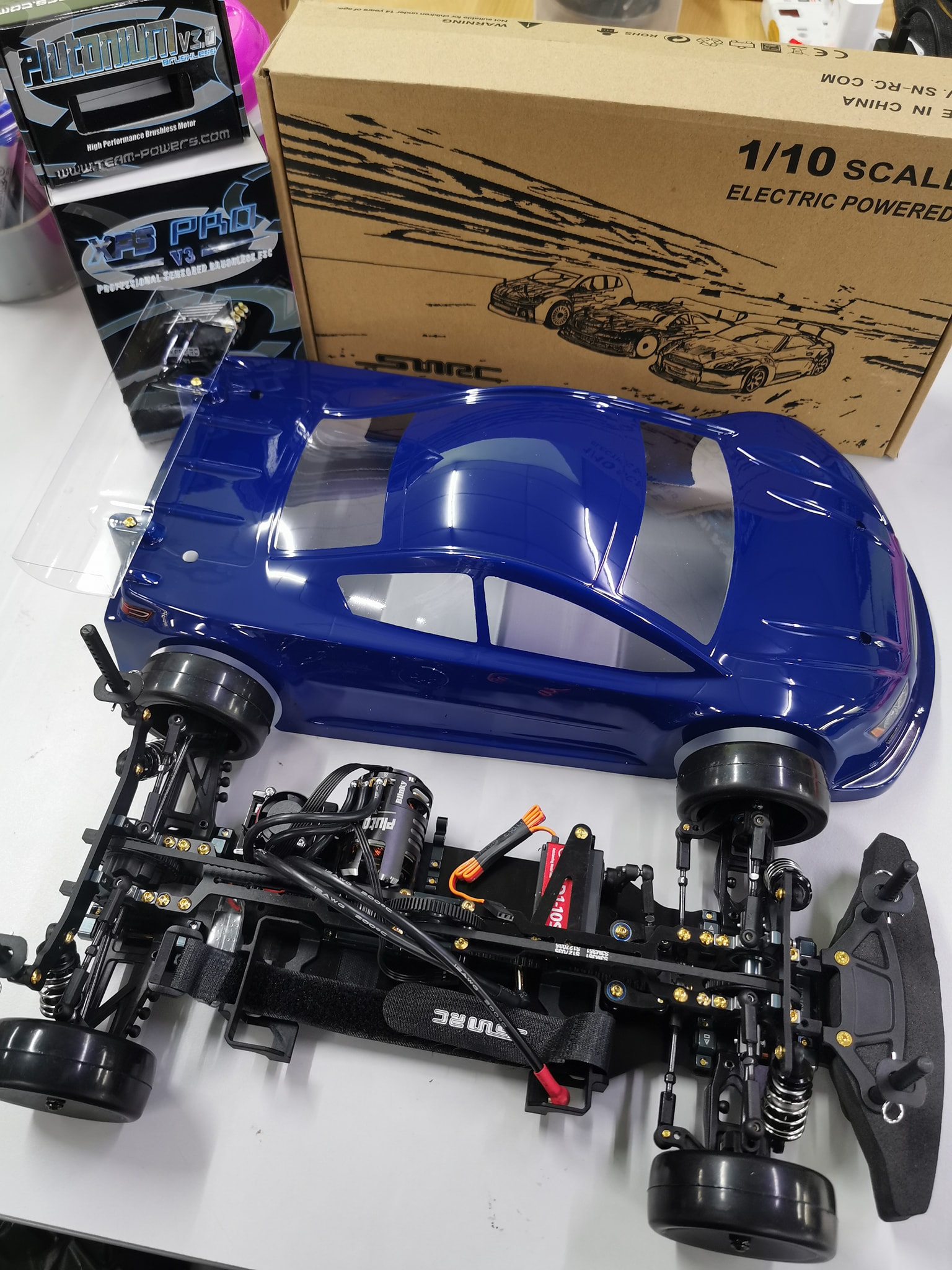 Mini RC - Snrc touring car Include SNRC R3-G Chassis...