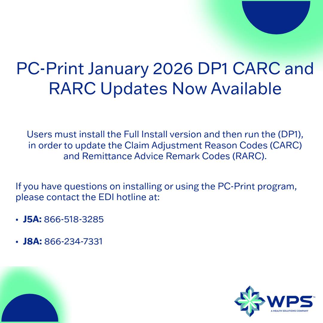 📣 An... - WPS Government Health Administrators Provider Page | Facebook