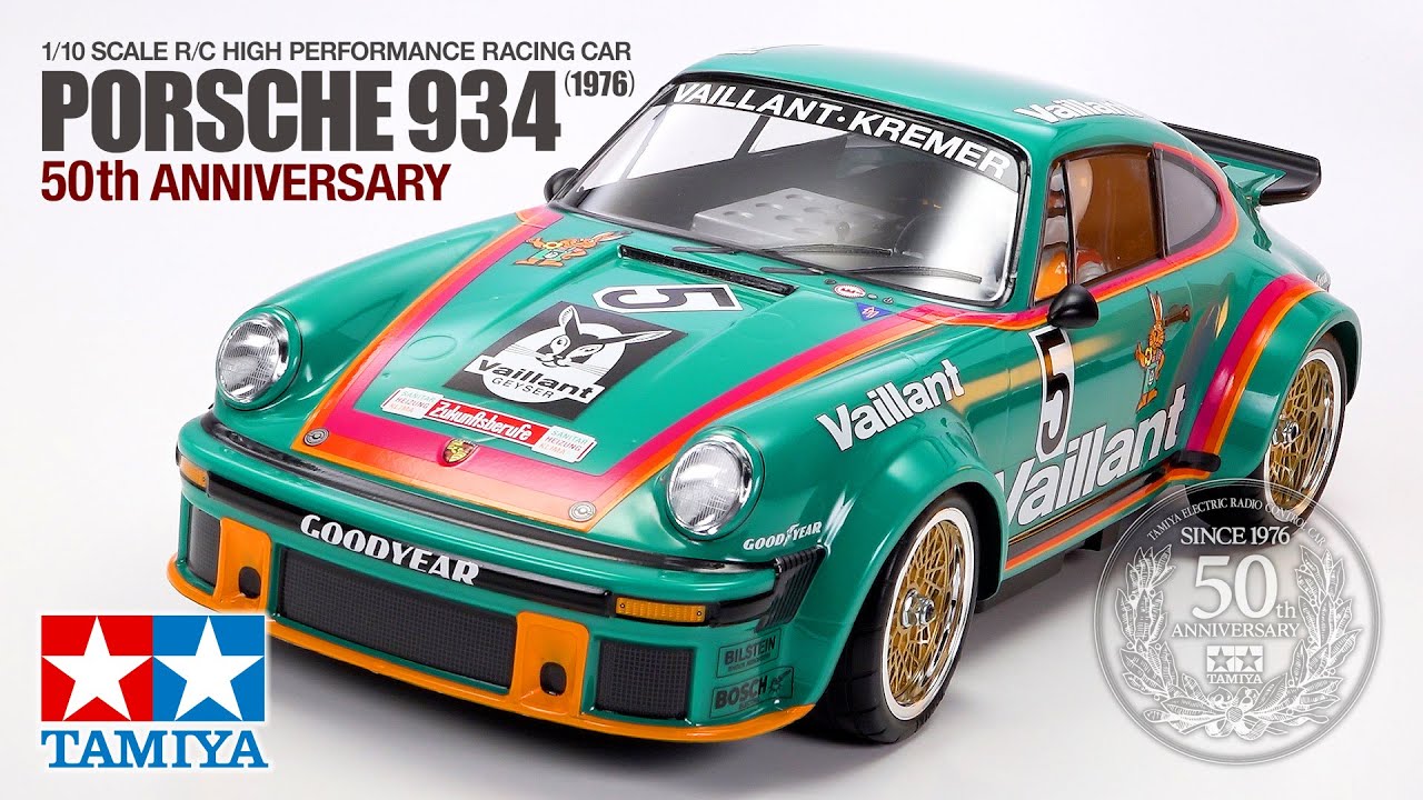 Official product video of Tamiya 47524 Porsche 934 (1976) 50th