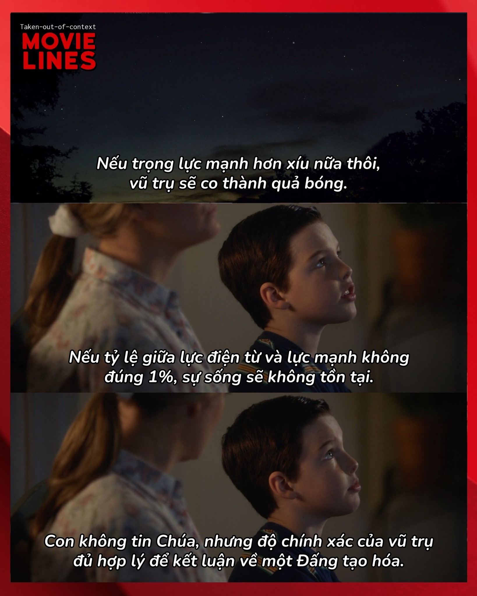 📽️ Young Sheldon/ A... - Movie Lines Taken Out Of Context | Facebook