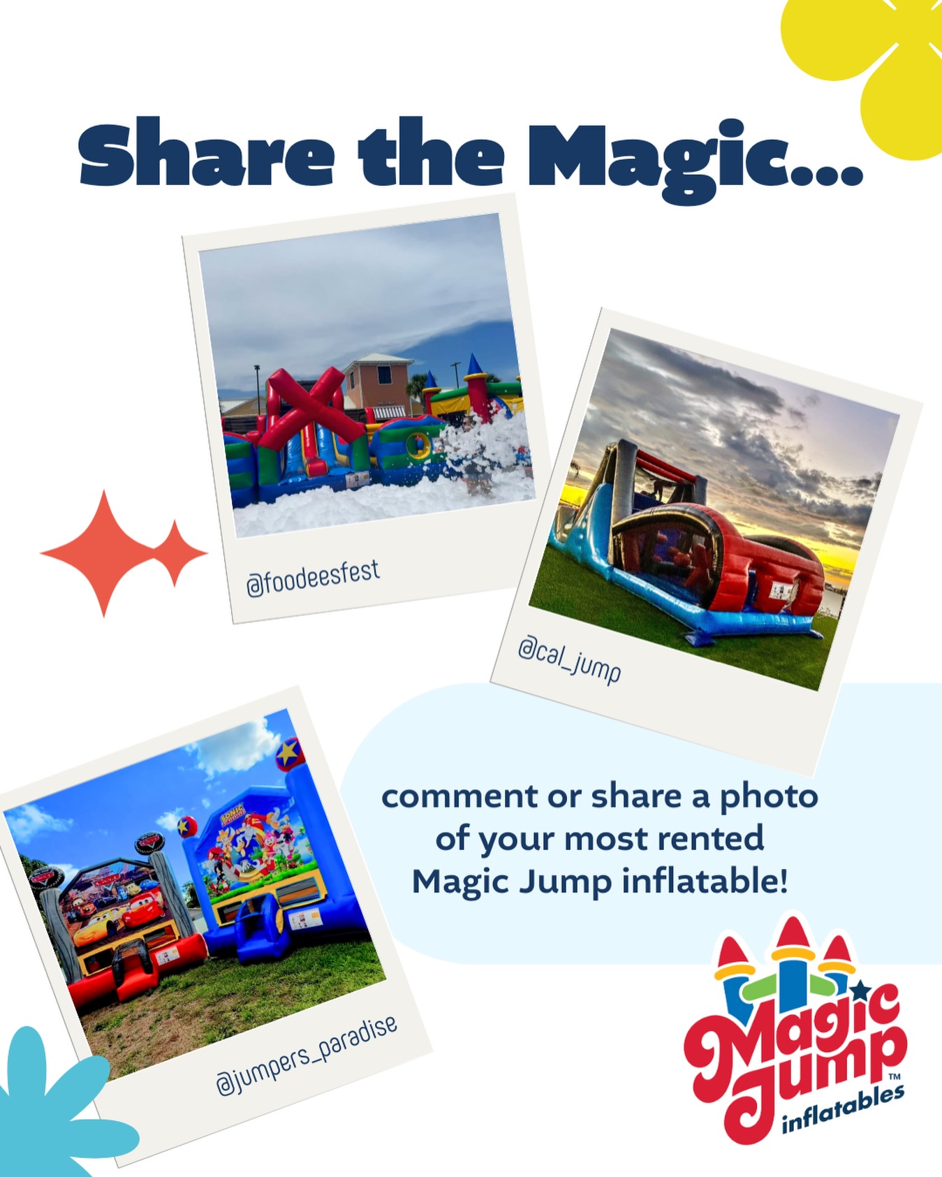 Magic Jump - 🚨 Magic Jump’s all-new 20 Quatro Inflatable... | Facebook