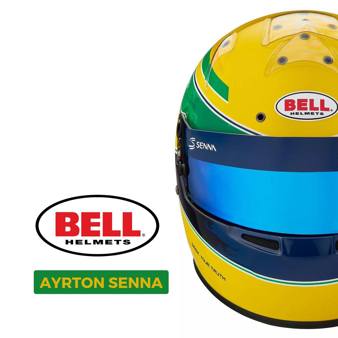 bell helmet ayrton senna KC7-CMR Limited Edition F1 Driver Livery CMR2016 Karting Helmets 2016 certified The official Ayrton Senna Replica