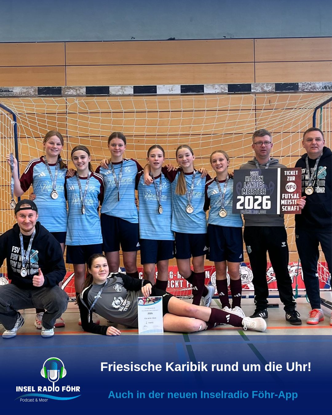 Mein - Fußball SHSV-Hallenlandesmeisterschaften 2026: C-Juniorinnen des ...
