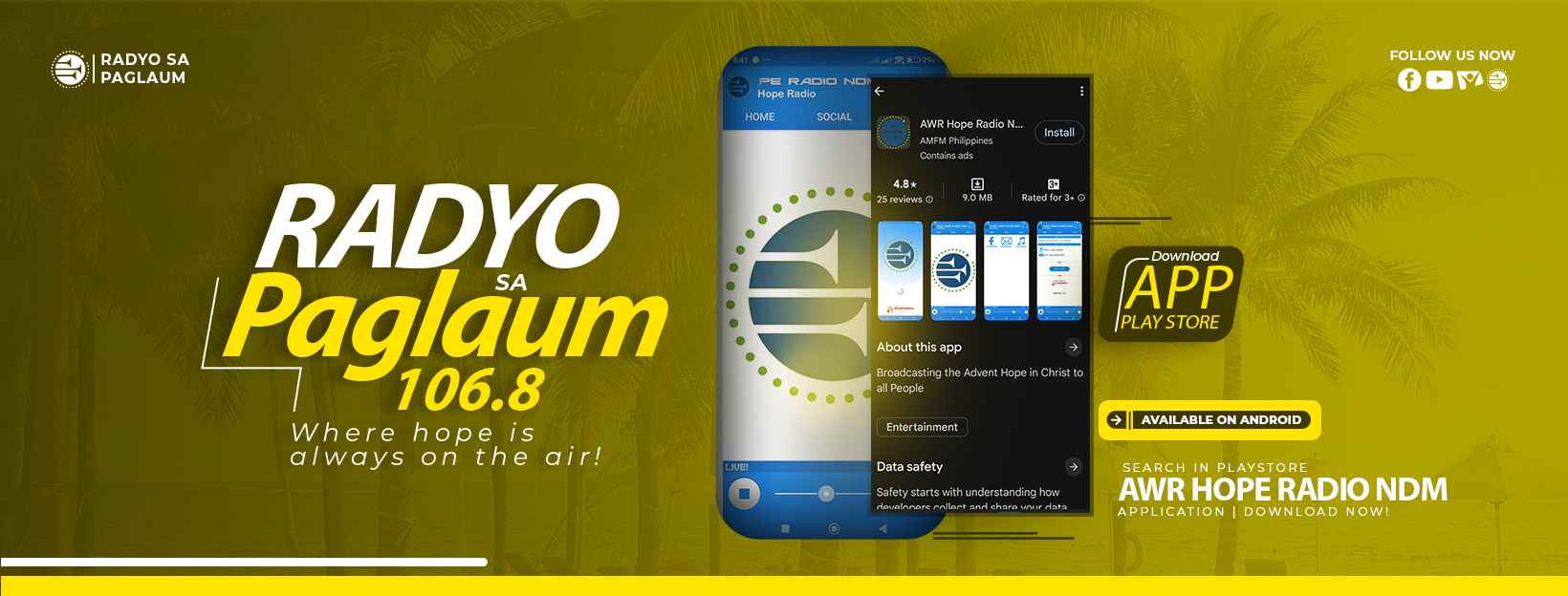 Radyo sa Paglaum- Northern Davao Mission | Tagum City