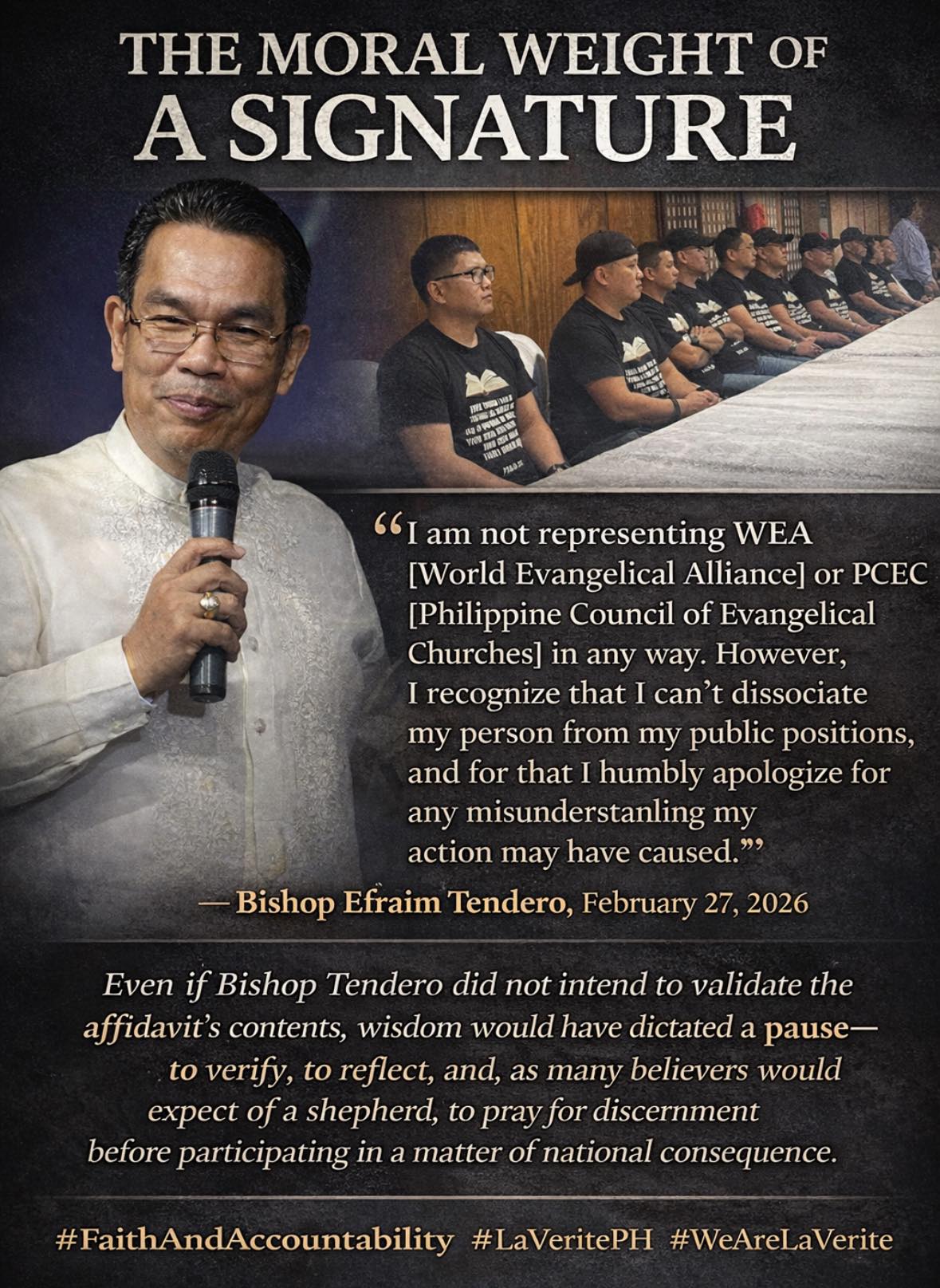 La - When a Signature Becomes a Signal: Bishop Tendero’s Clarification ...