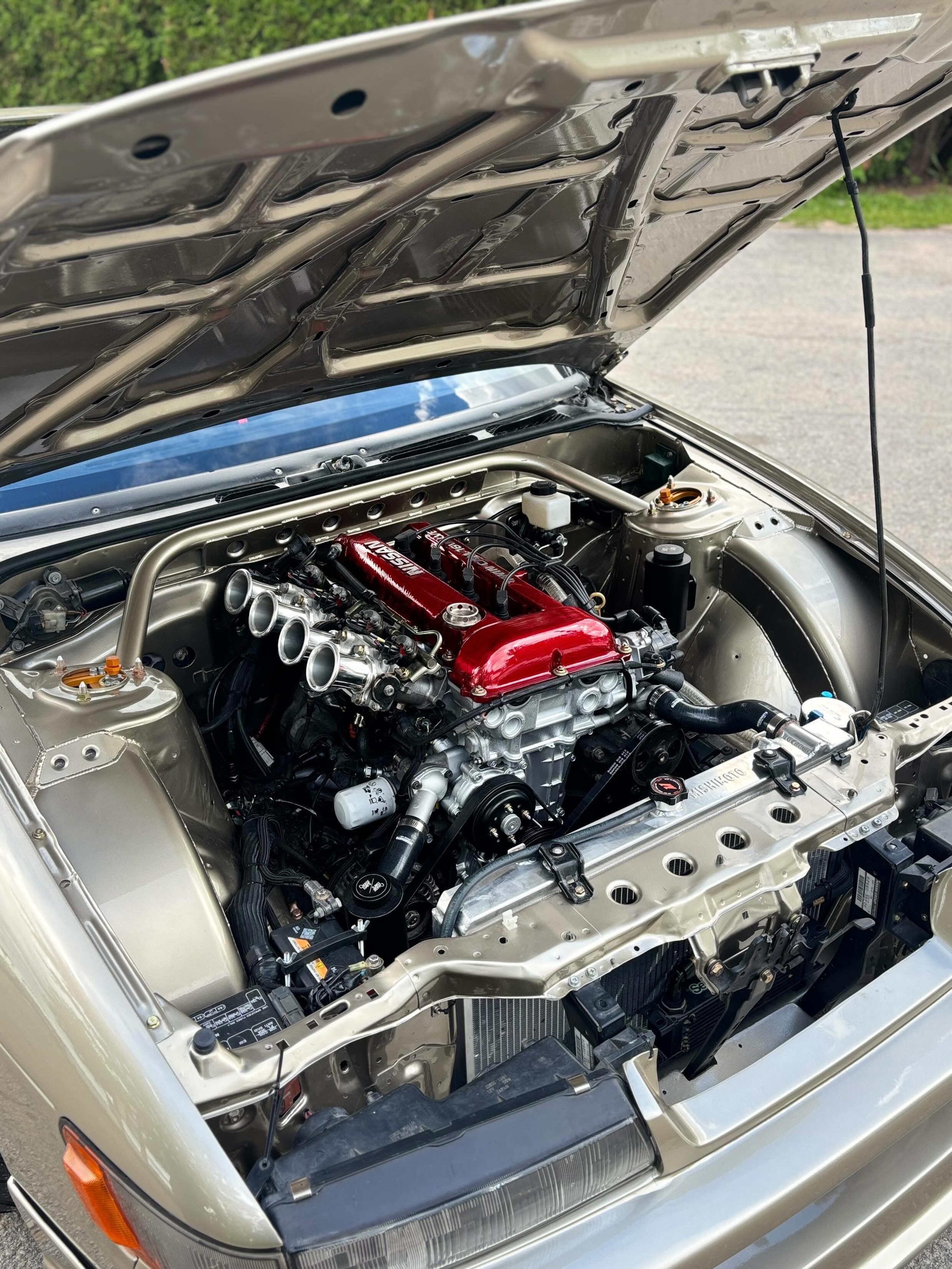 1993 S13 Coupe, check that engine bay work must be a pleasure to