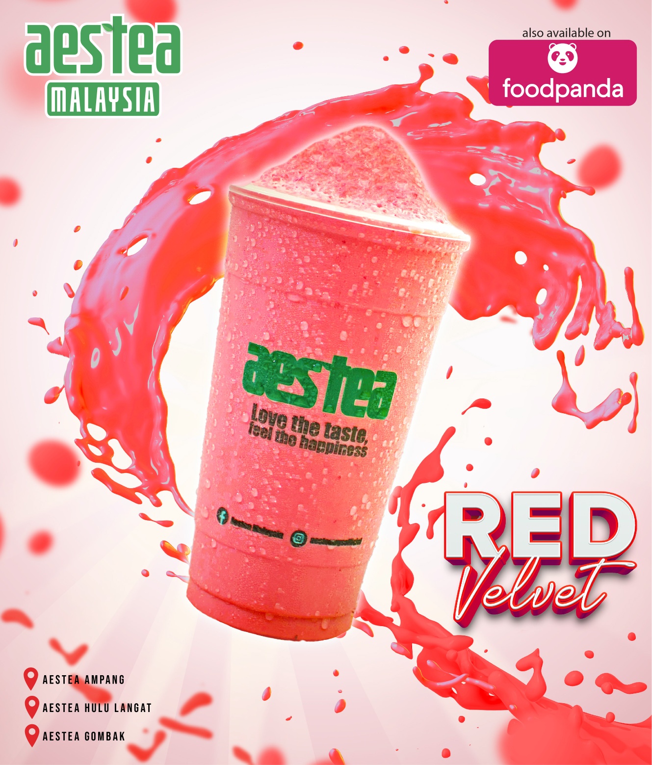 Aestea Malaysia - The best Red Velvet Shake / Blended...