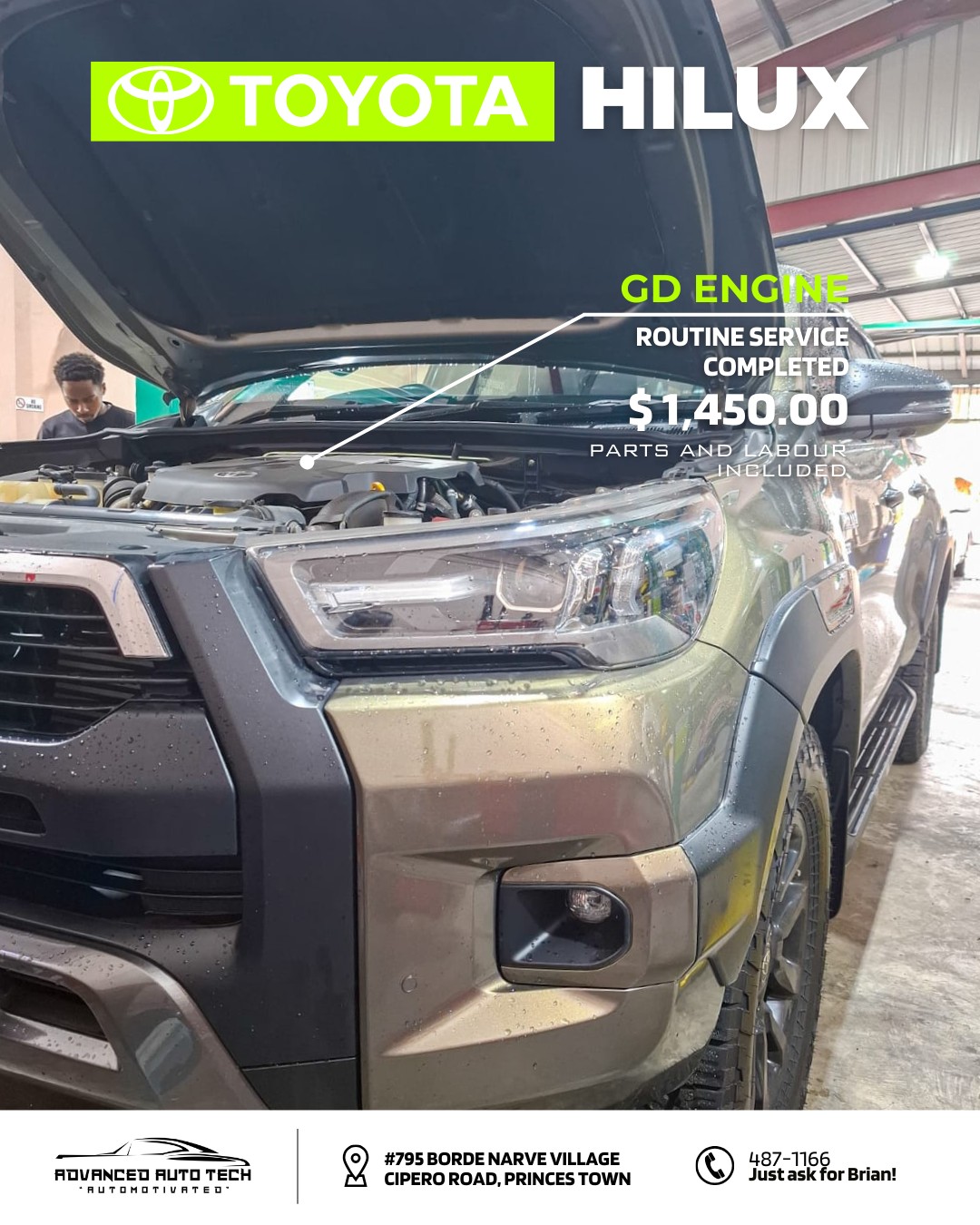 𝐓𝐎𝐘𝐎𝐓𝐀 𝐇𝐈𝐋𝐔𝐗 (GD... - Advanced Auto Tech & Detailing Services | Facebook